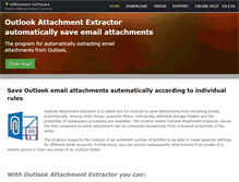 Tablet Screenshot of outlook-attachment-extractor.com